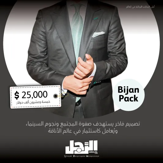 خيوط من الذهب والألماس.. أغلى البدلات الرجالية في العالم (إنفوجراف)