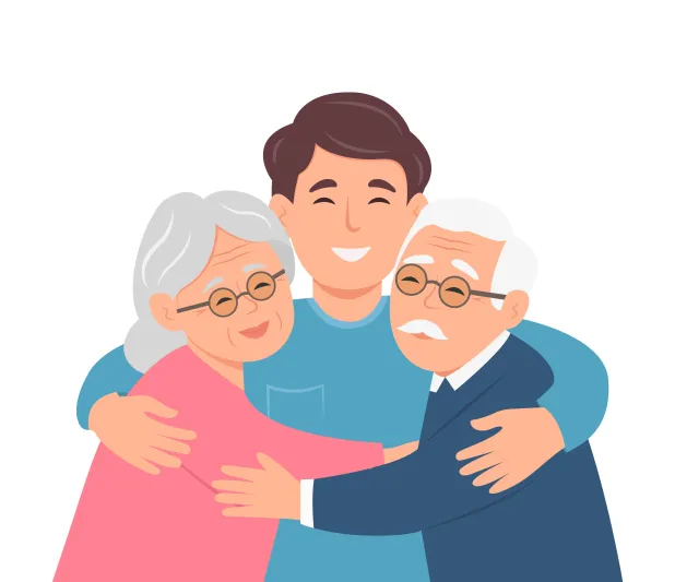 4 كتب ... رد الجميل للوالدين:  اكتشف فن العناية بهما دون إرهاق أو تشتت!