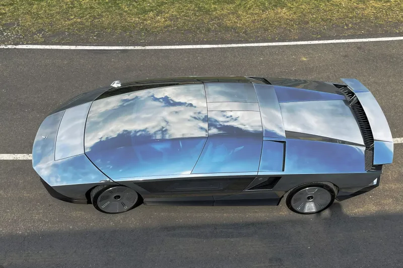 "Peralta S".. سيارة خارقة مستوحاة من "مازيراتي بوميرانغ" وبقلب "MC20"