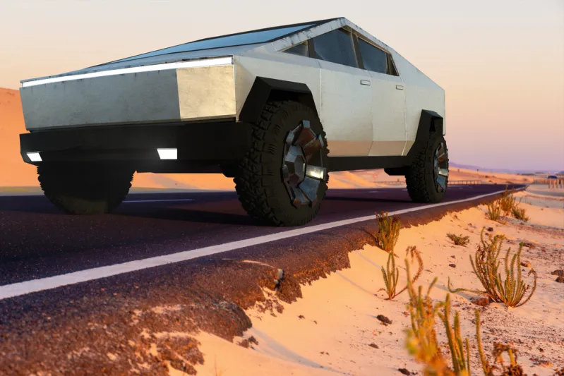 تسلا سايبرتراك تتحول إلى سيارة تخييم فضائية بتعديل مميز