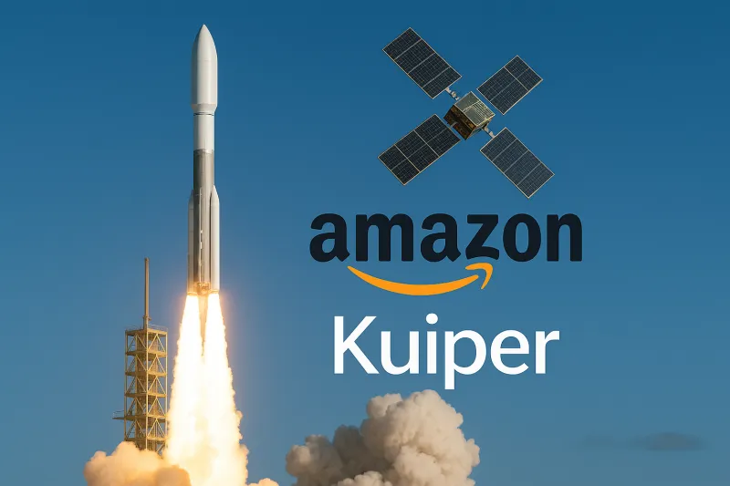 سباق الإنترنت الفضائي: أمازون تطلق أقمار كويبر لمنافسة ستارلينك