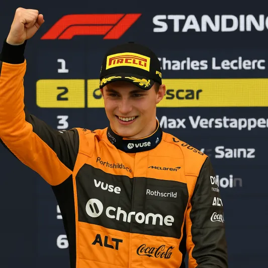 بياستري يرفع رصيده ويصعد إلى المركز الثاني في ترتيب الفورمولا 1