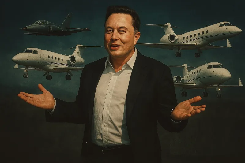 داخل أسطول طائرات إيلون ماسك الخاصة: فخامة لا حدود لها