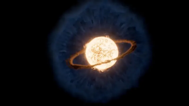  مشاهد جديدة من ناسا توضح كيف سقط كوكب في نجم واختفي إلى الأبد