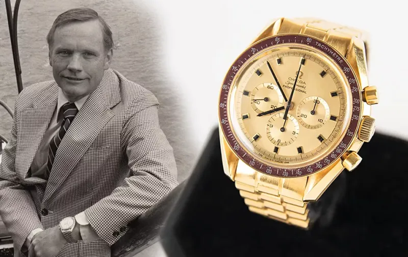 ساعة نيل أرمسترونغ الذهبية تحقق أكثر من مليوني دولار في مزاد