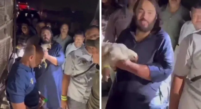 "أنانت أمباني" يخطف الأنظار بصفقة غير متوقعة مع بائع دجاج .. و الهدف إنساني!