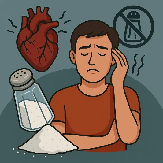 دراسة: الإفراط في الملح قد يزيد خطر الاكتئاب والقلق بنسبة 40%