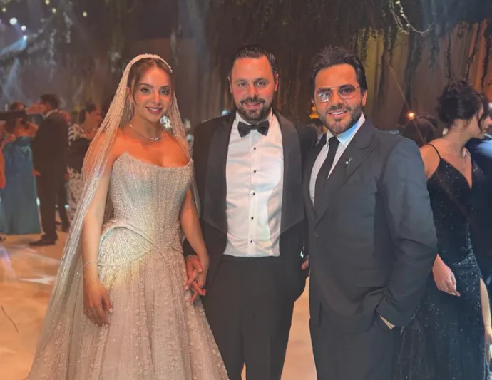 بحضور أبرز نجوم الفن.. جورج وسوف يحتفل بزفاف ابنه حاتم