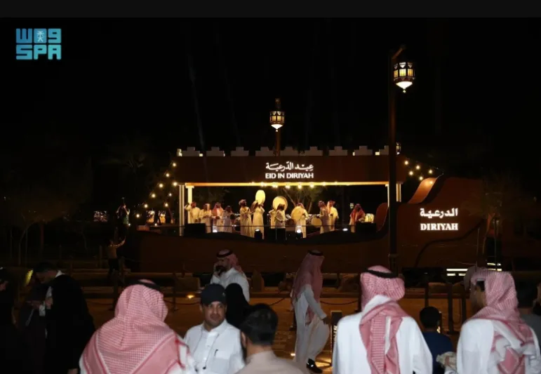 الدرعية تحتفل بعيد الفطر مع فعاليات متنوعة وأجواء من البهجة