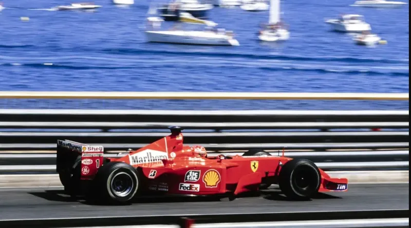 فيراري مايكل شوماخر الأسطورية للبيع في مزاد موناكو 2025