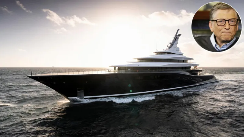 ملياردير كندي يقترب من شراء يخت بيل جيتس الهيدروجيني بـ645 مليون دولار