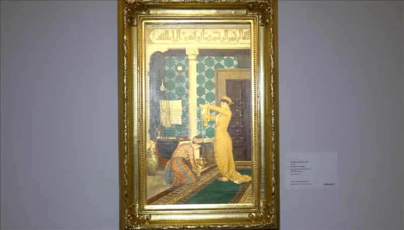 لوحة عثمانية تعود للضوء بعد قرن من الغياب