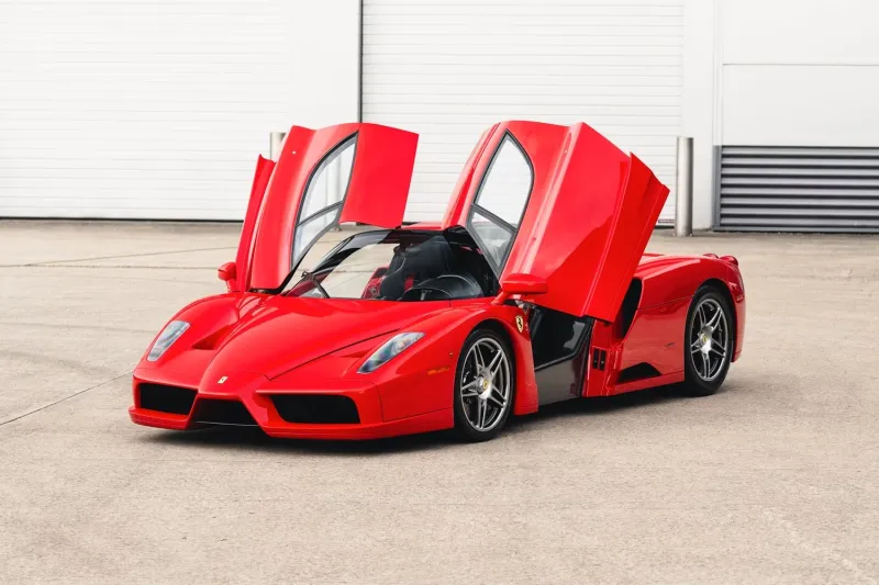 سيارة Ferrari Enzo- المصدر driven.site سيارة Ferrari Enzo تتجاوز سعر خيالي في مزاد الكتروني ينتهي 13 مايو الجاري