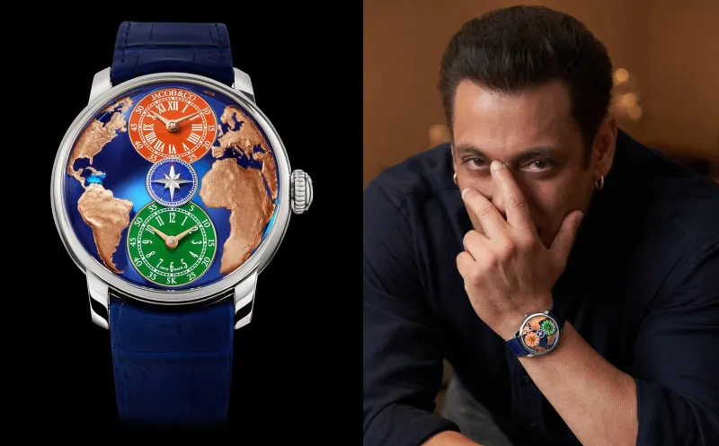 Jacob & Co تطرح ساعة حصرية مستوحاة من مسيرة سلمان خان