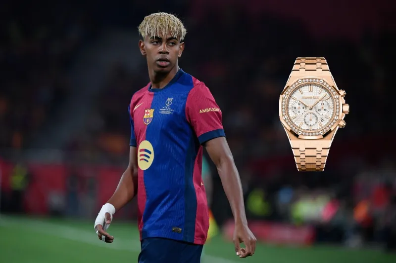 ساعة Audemars Piguet تُزيّن معصم لامين يامال في دوري الأبطال