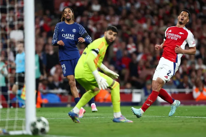 التشكيل المتوقع لمباراة باريس سان جيرمان وآرسنال في إياب دوري الأبطال