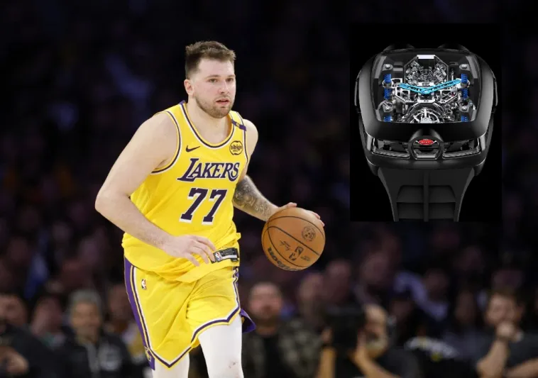 ساعة Bugatti Chiron Tourbillon تزيّن معصم لوكا دونتشيتش