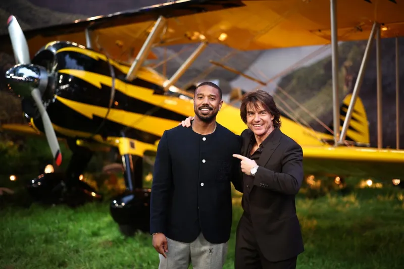 مايكل بي جوردن يحتفي بإطلاق الجزء الأخير من Mission Impossible (فيديو)