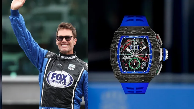 ساعة توم برادي تلفت الأنظار في Indy 500 بـ 400 ألف دولار