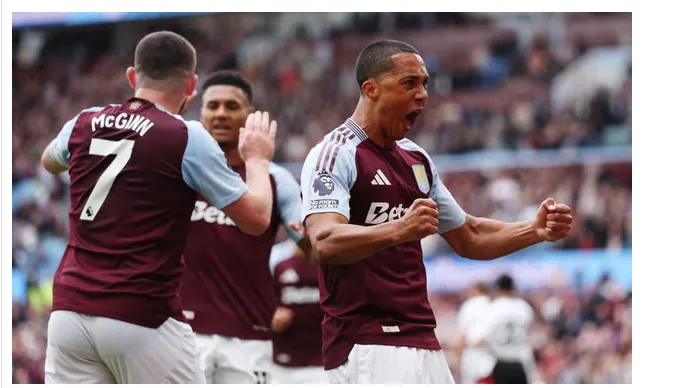 أستون فيلا يفوز على فولهام بصعوبة ويعزز موقعه في الدوري الإنجليزي (فيديو)