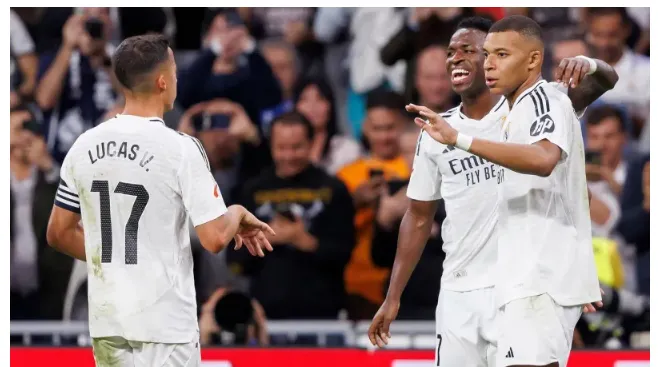 كيليان مبابي يتألق بثنائية ويقود ريال مدريد للفوز على سيلتا فيجو (فيديو)