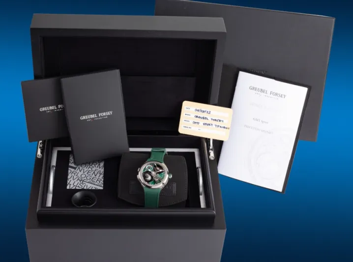 بيع ساعة Greubel Forsey الفريدة بـ 303 آلاف دولار في مزاد