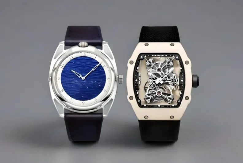 مزاد كريستيز  يعرض ساعات دي بيثون وريتشارد ميل مقابل 15.4 مليون دولار