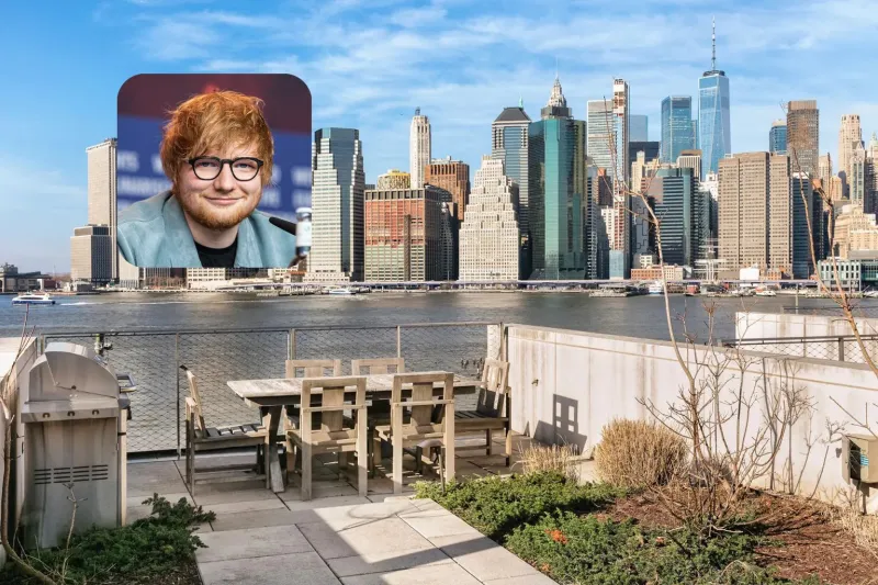 إد شيران يشتري شقة في بروكلين بـ12 مليون دولار