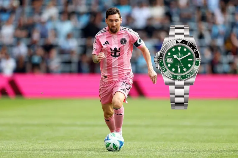 ميسي أول من يرتدي ساعة رولكس سبرايت 2025 الجديدة.. تعرف المواصفات وعلى السعر