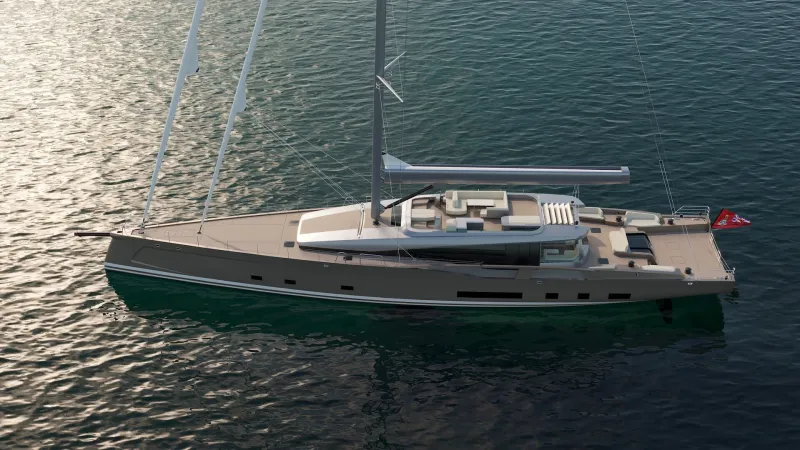 "Conrad COONE 140": يخت شراعي فائق يجمع بين الأداء المتميز والفخامة