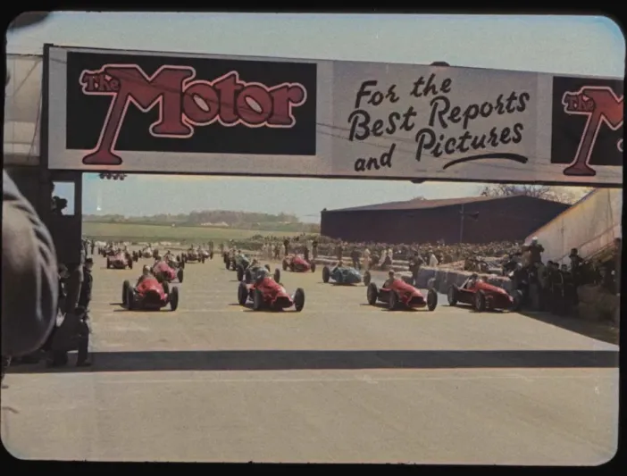 فورمولا 1 تحتفل بمرور 75 عامًا بنشر لقطات ملوّنة نادرة لسباقها الأول عام 1950