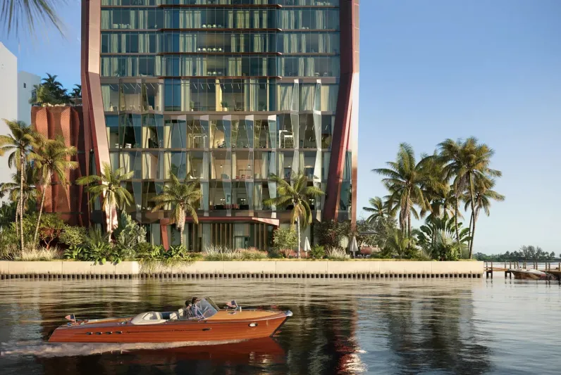 شقة الأحلام في ميامي: دوبلكس بـ29.5 مليون دولار مع مطبخ مميز 