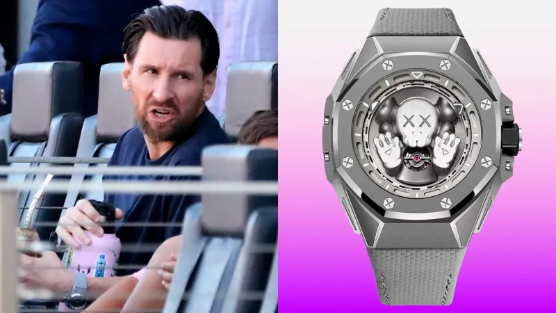 ميسي يتألق بساعة Royal Oak Concept النادرة بقيمة 230 ألف دولار
