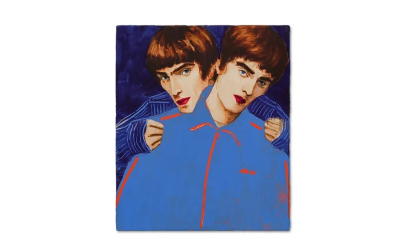 لوحة نادرة تُخلّد الشقيقين غالاغر في مزاد مرتقب بلندن 