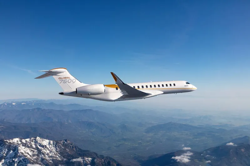 المصدر: Bombardier بومباردييه تحلق بلا منافس.. Global 7500 تكسر حاجز الزمن (فيديو)