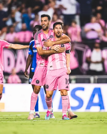 المصدر: @InterMiamiCF ميسي يقود إنتر ميامي لانتصار جديد ويصل لهدفه العاشر في الدوري الأمريكي