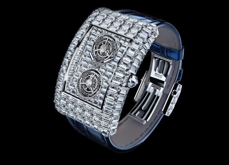 جاكوب آند كو تطلق Billionaire Double Tourbillon: ساعة تتحدى كل التوقعات