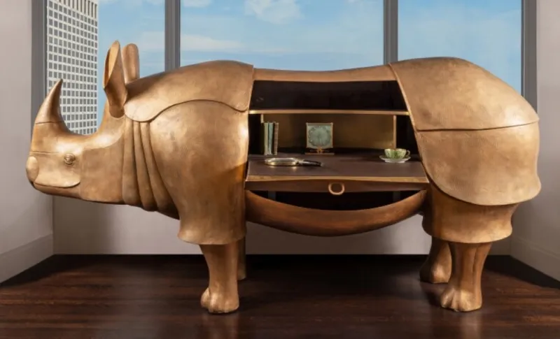 المصدر | Sotheby’s سوذبيز تحتفي بأيقونة نادرة: وحيد قرن يتحوّل إلى ذهب