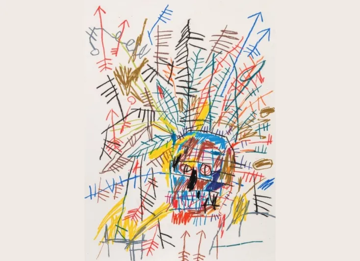 لوحة Indian Head للفنان جان ميشيل باسكيات في مزاد مرتقب