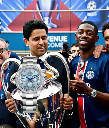 بمجموعة من الساعات الفاخرة.. لاعبو باريس سان جيرمان يستعرضون أناقتهم بعد النهائي (صور)