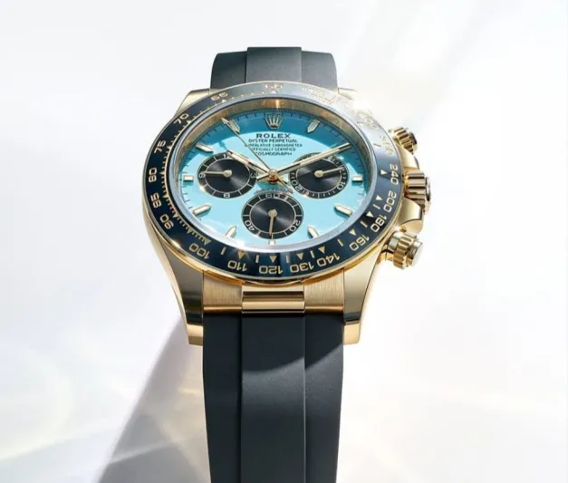 المصدر:rolex/instagram ساعة "تيفاني" ترافق كارلوس ألكاراز نحو مجد رولان غاروس