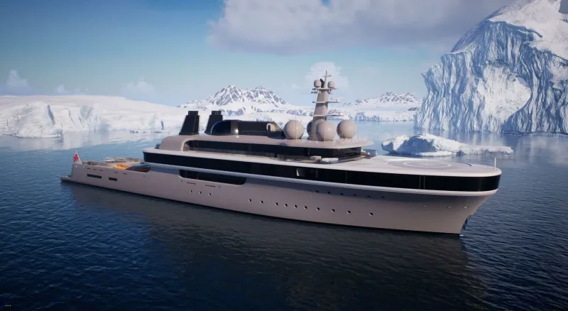 يخت Project Cosmos: الفخامة تلتقي بالتكنولوجيا