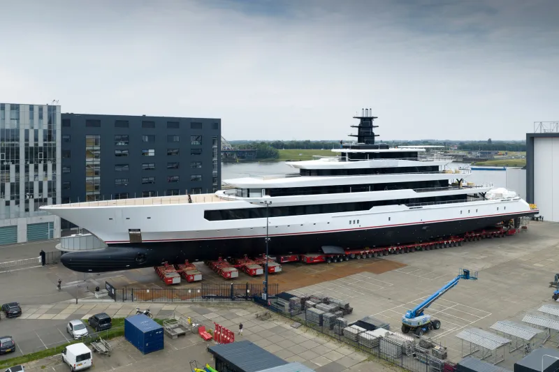 يخت Oceanco الأحدث يستعد للإبحار.. تعرف على المواصفات (فيديو)