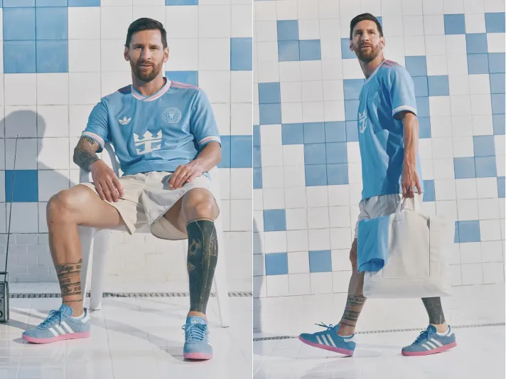 المصدر | Adidas ضمن حملة دعائية يتصدرها ميسي: adidas تزيح الستار عن قميص إنتر ميامي الأحدث