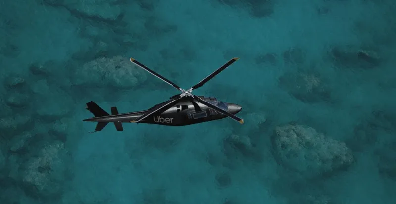 Uber تطلق خدمتها البحرية والجوية على ساحل أمالفي