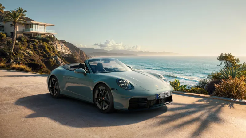 Porsche 911 4S - المصدر: Porsche Porsche 911 4S: متعة القيادة الرياضية تلتقي بالدفع الرباعي الذكي
