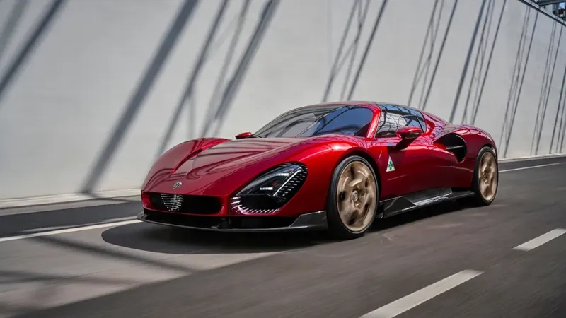 المصدر: Alfa Romeo سيارة خارقة جديدة بتفصيلة نادرة بتوقيع مازيراتي وألفا روميو