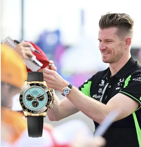 المصدر: إنستغرام أناقة على منصة التتويج.. ساعة Rolex Daytona تسرق الأضواء من يد هولكنبرغ