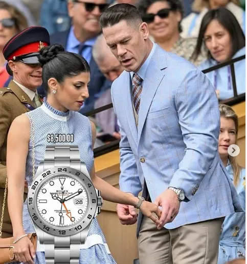 جون سينا يتألق بساعة Rolex في ويمبلدون.. وأناقة المشاهير تخطف الأنظار