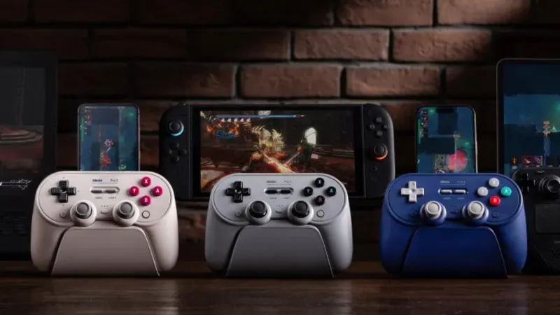 المصدر :8BitDo 8BitDo تطلق وحدة تحكم Pro 3 بأزرار قابلة للتبديل (فيديو)